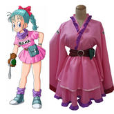 Dragon Ball Bulma Cosplay Costume Lolita Dress Halloween Carnival Party Disguise Suit